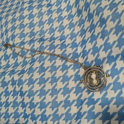 Silver Color Harry Potter Time Turner Necklace