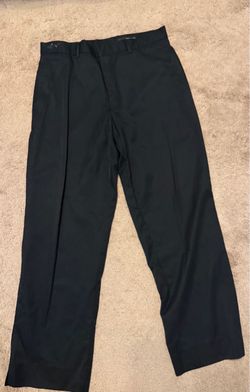 Men’s black dress slacks-Greg Norman size 34 x 32
