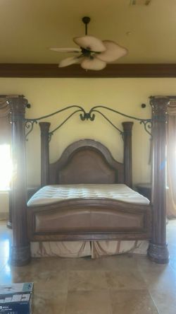 King size bed set