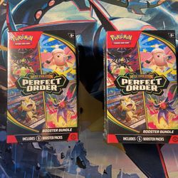 Pokemon Perfect Order Booster Bundles