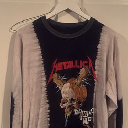 Metallica Vintage Shirt Damage Inc 