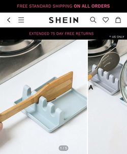 BRAND NEW SHEIN 1 pc Spoon & Pot Lid Holder