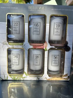 6pc Luxury Candles Set