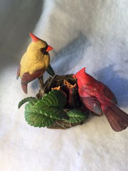 Danbury Mint by Bob Guge Bird Figurines