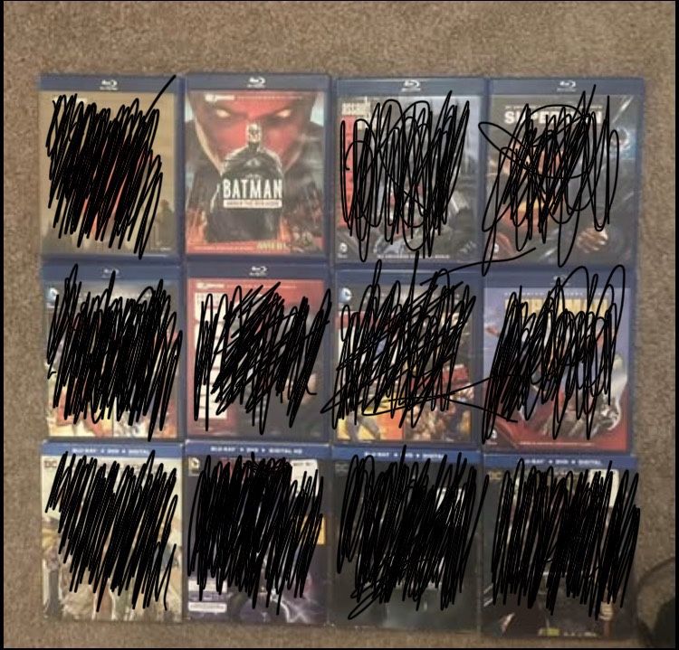 DC Animated Original Movies Lot