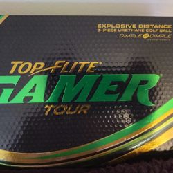Golf Balls Top Flite Gamer Tour White 12 Pack