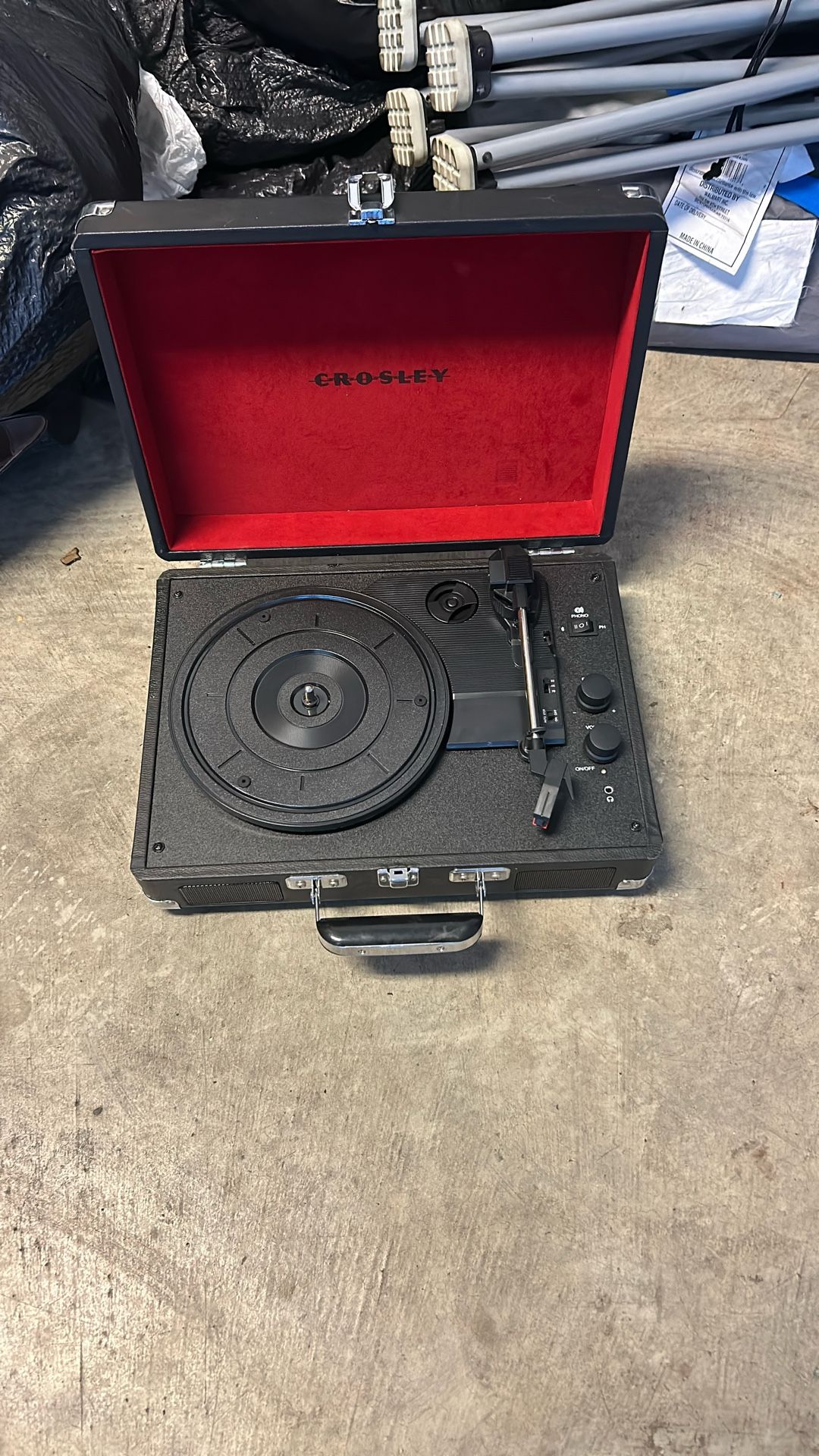 Suitcase Record Player
