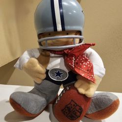 Vintage NFL Dallas Cowboys Huddle Plush 7” Tall  