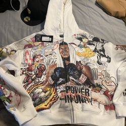 White Fashion Junkie Hoodie