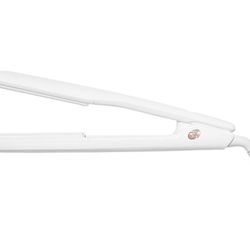 T3 SinglePass Ceramic 1 inch Straightening & Styling Iron, White