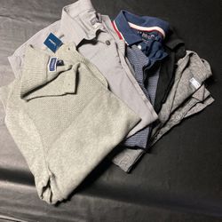 Large Men’s Collared Shirt Bundle 