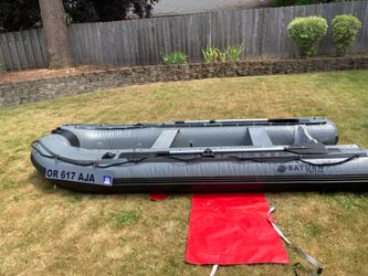 12’ Saturn inflatable fishing raft (Triton model) for sale$800