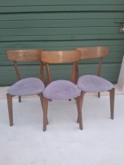 3 WORK CHAIRS