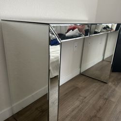 Elegant Mirrored Console Table