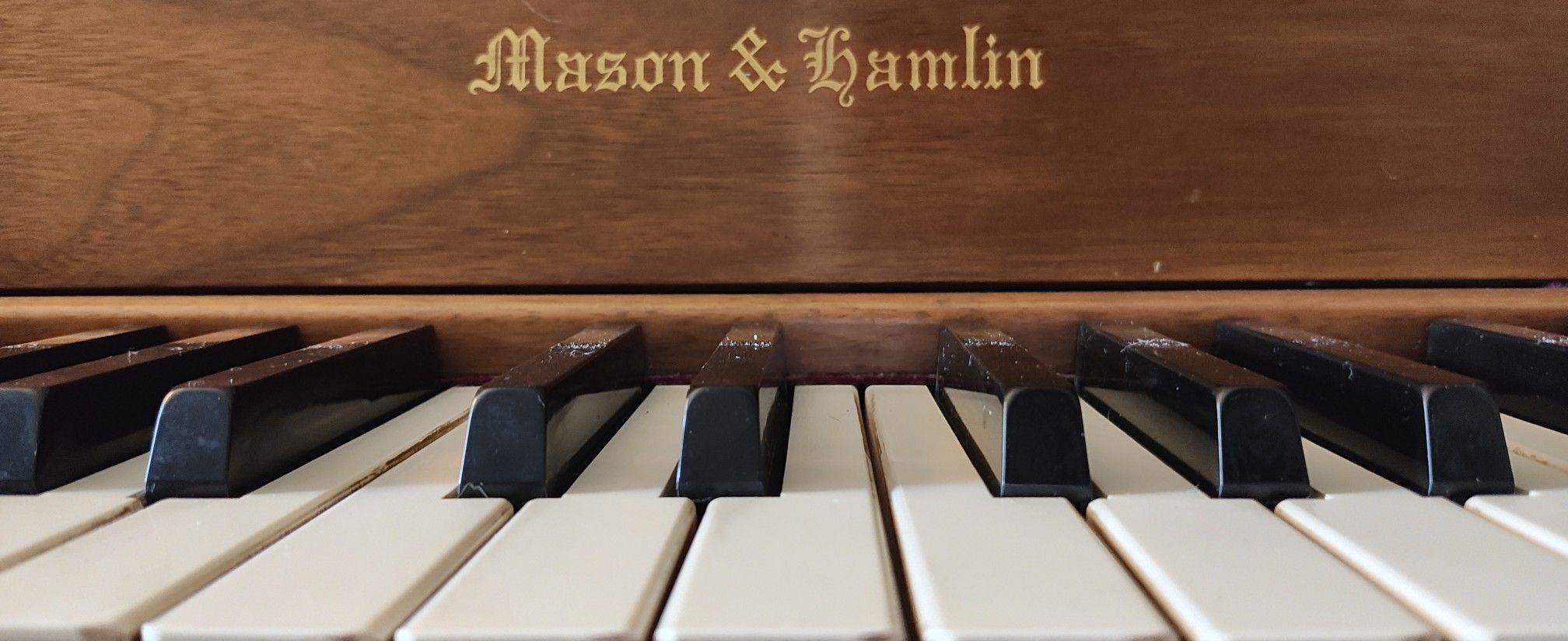 Mason & Hamlin Upright Piano ^-^