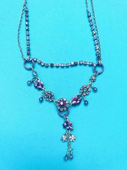 Pilgrim Danish Design layered Y-necklace
