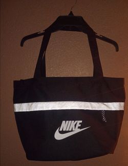 Nike Tote Bag Black and White