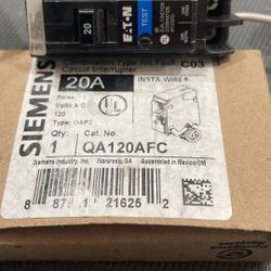 Siemens 20A Breaker