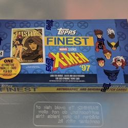 X-MEN '97 TOPPS FINEST
FACTORY SEALED BOX
