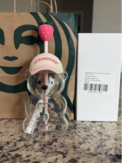 bearista glass cup starbucks