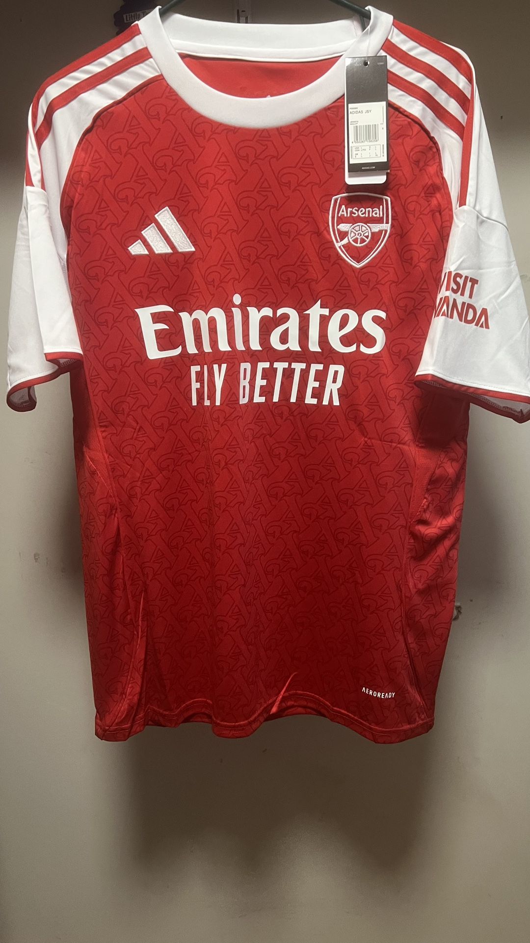 Arsenal, Benfica, Manchester United, Real Madrid Jersey 