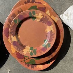 Thanksgiving Plate Set