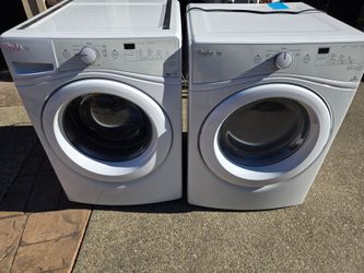 Whirlpool washer and dryer