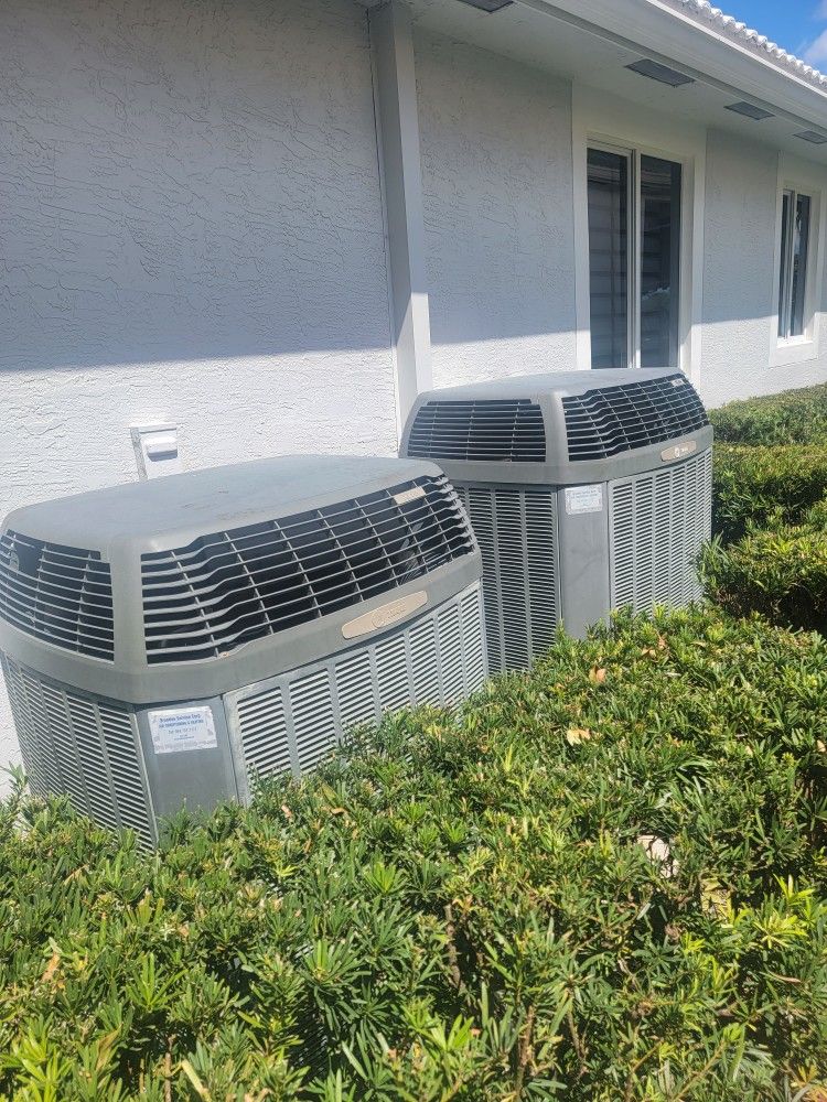 Trane AC USED,but Working Included In and Outside Set