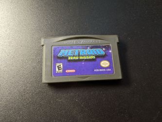 Metroid zero mission GBA game