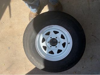 Trailor heavy duty tire and rim