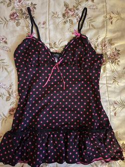 rampage polka dot top