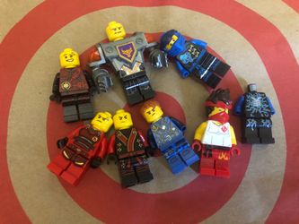 Ninjago nexo knight lego figures lot 6