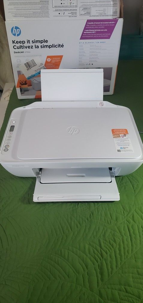 HP Desk Jet 2734e Printer (New) $70