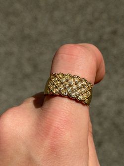 Diamond ring men’s cocktail