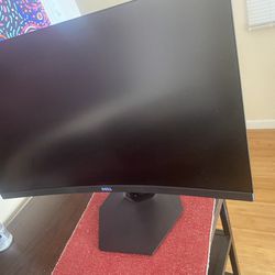 Curved Dell 24 LED Gaming Monitor 