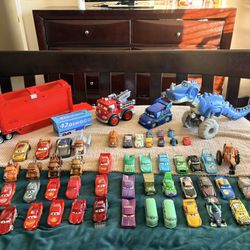 Pixar Cars Toy Lot – 49 Cars & Accessories – Includes RARE Pieces