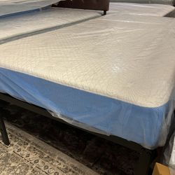 New Beautiful Twin Size Infused Gel Memory Foam Mattress  ⭐️ Perfect Guest Mattress Or Bunk Bed Mattress ⭐️