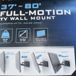 Tv Wall mount ( 37in - 80inch Full motion Mount ) 