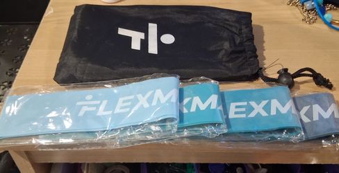 FLEX EXCERCISE BANDS DIFFERENT STRENGTHS