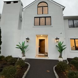 Artificial Palms For Outdoor Use (need new pots)