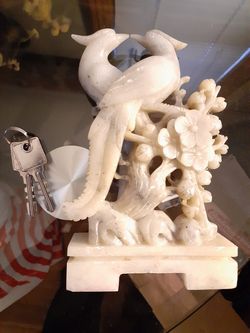 Chinese Carved Jade Birds $200 FIRM (WORTH WAY MORE)