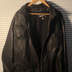 Carbon 2 Colbalt Mens Leather Motorcycle Jacket Sz XXL