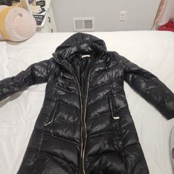 Michael  Kors Black  Large Coat