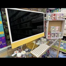 iMac 24 Inch.   M1 Chip. -8gb Ram—-256 Sssd.    AppleCare Plus. 2026