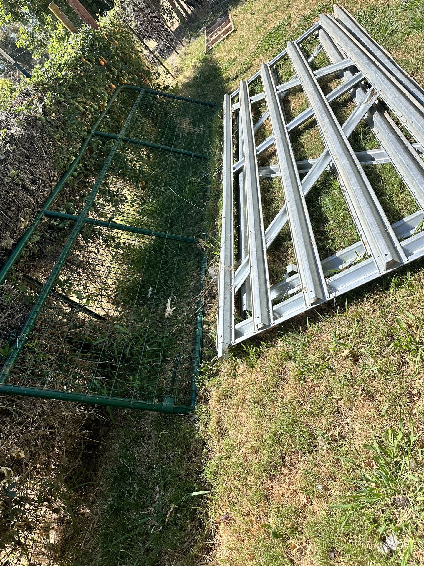 12ft Galvanized Farm Gates