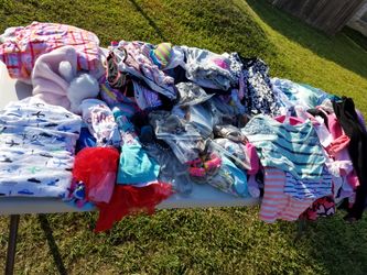 Tons of baby clothes