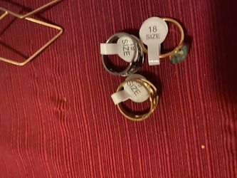 Anillos 3 dólares cada uno
