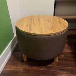 Round Coffee Storage Table