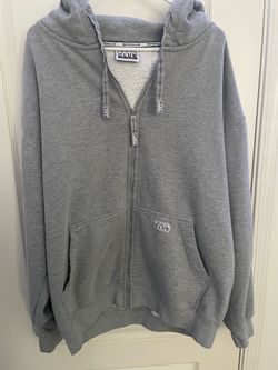 grey pro club zip up xl
