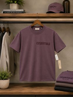Essential Fear Of God Plum T Shirt